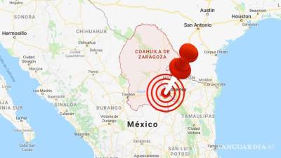 El Sistema Sismológico Nacional reportó 19 sismos en Coahuila durante el 2024.