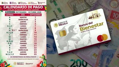 Apegados al calendario oficial compartido en las redes sociales por la titular de la Secretaría del Bienestar, Leticia Ramírez Amaya, hoy cobran los apellidos de las letras N, Ñ y O.