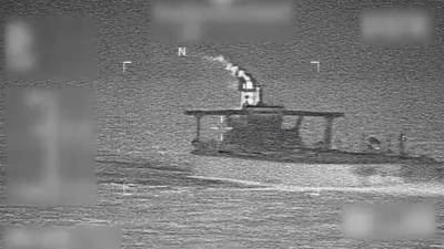 Estados Unidos había estado persiguiendo al petrolero desde el mes pasado después de que intentara evadir un bloqueo sobre buques petroleros sancionados alrededor de Venezuela. FOTO: