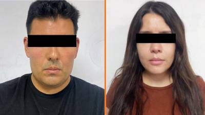 Astrid ‘N’ y César ‘N’ fueron vinculados a proceso por el delito de extorsión y se encuentran internados en los respectivos penales estatales.