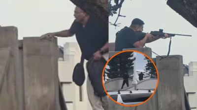 Elementos de seguridad mantienen presencia reforzada en las inmediaciones de la playa de Bondi, en Sídney, tras el ataque armado ocurrido durante una celebración de Janucá que dejó decenas de víctimas.