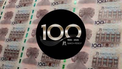 Banco de México crea nuevo billete de 100 pesos, en conmemoración de un centenario desde su fundación.