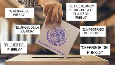 Candidatas y candidatos que buscan un cargo para jueces, magistrados y ministros pidieron al INE que en la boleta de la elección judicial sean nombrados con sus sobrenombres el próximo 1 de junio.