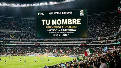 Aficionados del Mundial 2026 podrán pagar para mostrar mensajes en pantallas de los estadios o incluir su nombre en la alfombra de la final.