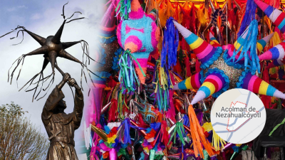 Este municipio es el epicentro de la producción artesanal de piñatas en México y anfitrión de la 39ª Feria Internacional de la Piñata, del 19 al 22 de diciembre