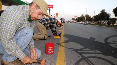 Equipo Boyatón, la cruzada ciudadana para rescatar las olvidadas ciclovías