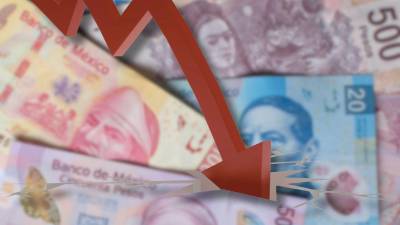 Ingresos públicos en México caen 0.7% en el primer trimestre, con baja en petróleo e impuestos, mientras el gasto sube y el PIB se contrae.