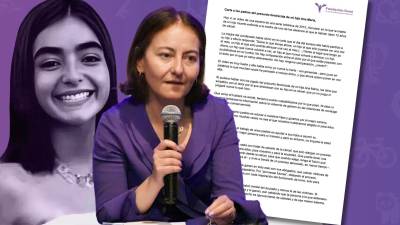 Fundadora de Naná publica carta dirigida a los padres del presunto feminicida de su hija