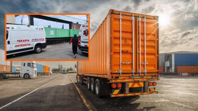 Asisten a migrantes atrapados en camión por deshidratación y otras afecciones médicas