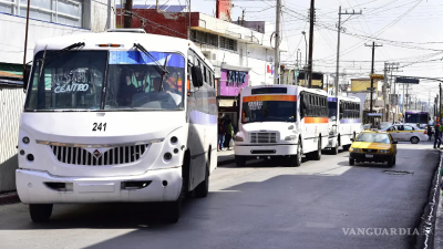 El transporte público de Salitllo redujo el número de rutas y unidades que dan servicio en la ciudad.