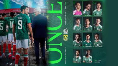 La Selección Mexicana ya tiene definidos a los 11 futbolistas que saltarán al terreno de juego del Estadio Ciudad de México para enfrentar a Sudáfrica en el partido inaugural de la Copa Mundial de la FIFA 2026.