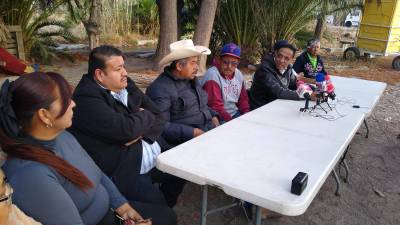 Los campesinos solicitan la intervención de autoridades estatales y federales para poner fin al conflicto.