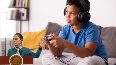 Sheinbaum otorga estímulo fiscal de 100% a videojuegos con violencia