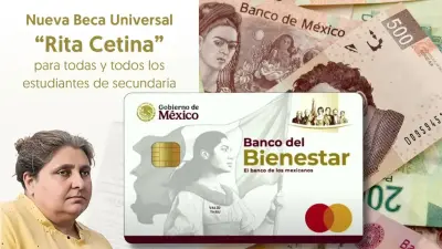 La Beca ‘Rita Cetina’ está en la etapa de entrega de tarjetas por el Banco Bienestar, con el apoyo económico se busca que estudiantes de secundarias públicas reciban el dinero para continuar sus estudios.