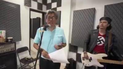 Saúl Monreal aclaró que no comparte símbolos de odio tras polémica por un video donde apareció una playera con esvástica.