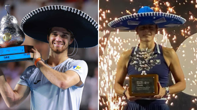 El tenis profesional vivió momentos históricos en México con Tomas Machac y Emma Navarro coronándose campeones inéditos en Acapulco y Mérida, respectivamente.