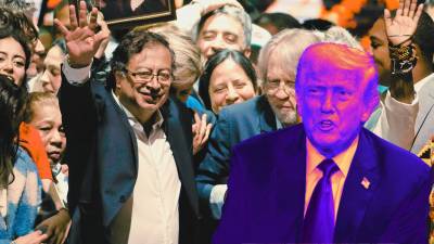 Petro comentó después de la marcha multitudinaria que hubo en Bogotá que había conversado por teléfono con Trump.