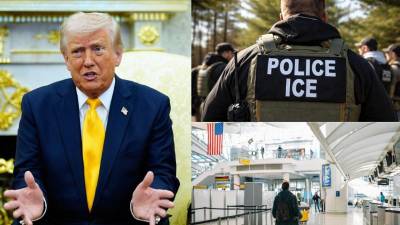 Trump amenaza a demócratas con poner agentes de ICE si continúan con el bloqueo del Congreso.