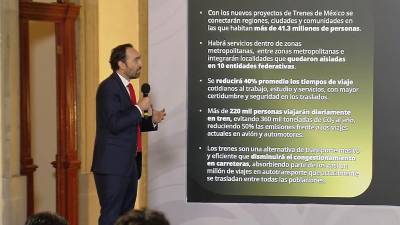 El Tren Saltillo-Nuevo Laredo avanza 10% y contempla 396 km de vía, una inversión millonaria y menores tiempos de traslado.