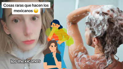 En un video de TikTok, Vivi destacó su sorpresa ante la frecuencia del baño en México, contrastándola con la costumbre francesa de bañarse semanalmente.