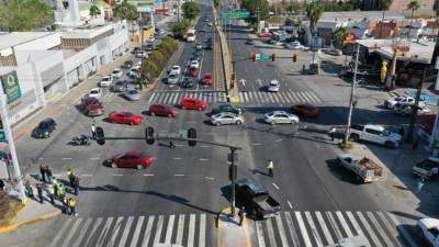 Las estrategias aplicadas por la anterior administración municipal para mejorar el flujo vial en el bulevar Venustiano Carranza, no dieron el resultado esperado.