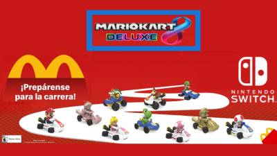 ¡Es oficial! Mario Kart 8 Deluxe x McDonald’s llega a México