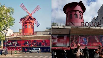 Primero Notre Dame y ahora esto: Moulin Rouge de París pierde sus emblemáticas aspas