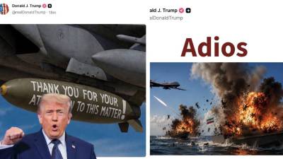 Imágenes IA de Estados Unidos con Irán