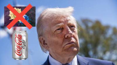 ¿Trump previene el cáncer con ‘Diet Coke'?