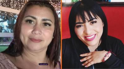 Yulixa Consuelo Toloza (i) de 52 años desapareció el pasado 13 de mayo, en Bogotá; Blanca Adriana Vázquez Montiel de 37 años desapareció el 18 de mayo en Puebla.