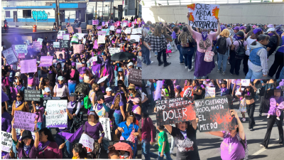 Protesta del 8 de marzo, en Coahuila, México