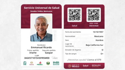 A partir del lunes 13 de abril arranca el registro para la credencial del Servicio Universal de Salud en México.