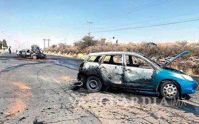 $!Zacatecas vive jornada de violencia, narcobloqueos y enfrentamientos