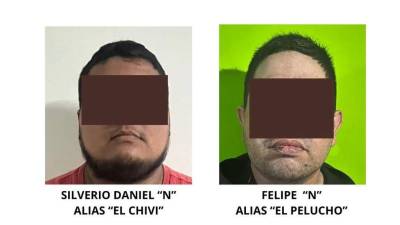 La fiscalía dijo que se registró un enfrentamiento previo a la detención de estas personas en un inmueble de la localidad Palma Sola, del municipio de Coatzintla