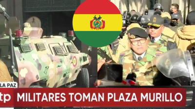 Un tanque ingresó a la sede del Ejecutivo de Bolivia, agravando la situación y planteando serias preocupaciones sobre la estabilidad política del país.