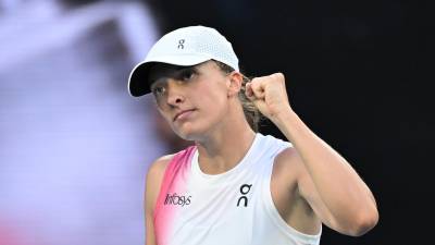 Swiatek sigue en su camino por demostrar que quiere volver a ser la número uno de la WTA y, como extra, consagrarse en Australia.