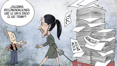 Sheinbaum, sin pendientes
