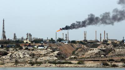 Imagen de archivo de la isla de Karg. El Ejército iraní aseguró que destruirá “toda la infraestructura petrolera, económica y energética relacionada con Estados Unidos” en Oriente Medio.