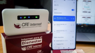 El servicio funciona mediante un dispositivo portátil conocido como MIFI.
