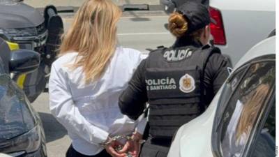 Griselda, ahora ex empleada del BBVA, según se dijo, se apoderó de los ahorros de personas de la tercera edad.