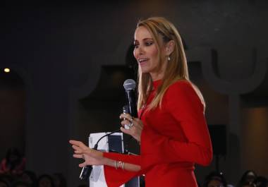 Inés Sainz ofreció en Saltillo la conferencia “Los retos de la Mujer del siglo XXI”, en el marco del Día Internacional de la Mujer.