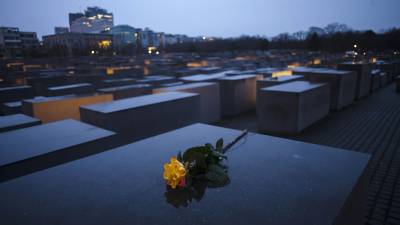 Memorial del Holocausto en Berlín, Alemania.