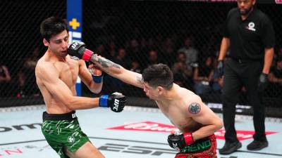 Brandon Moreno logró su primera victoria en México tras vencer a Steve Erceg por decisión unánime en el evento principal del UFC Ciudad de México.