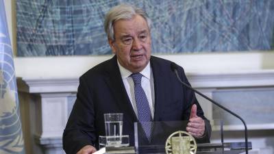 El informe de António Guterres, publicado el pasado agosto, insiste en que las máquinas que tienen el poder de quitar vidas humanas son políticamente inaceptables y moralmente repugnantes. FOTO: EFE.