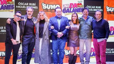 Elenco. La química entre Mauricio Islas, Omar Fierro, César Évora y Mariazel es uno de los atractivos de esta comedia que llegará al Teatro Fernando Soler.