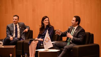 El alcalde de Saltillo, Javier Díaz González, participó en la XXXIX Asamblea Nacional de la RMCAN, destacando las políticas públicas en favor de la infancia.