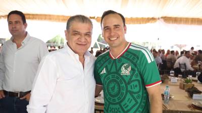 El gobernador Manolo Jiménez reiteró su respaldo a Miguel Riquelme como próximo alcalde interino de Torreón y aseguró que trabajarán de manera coordinada.
