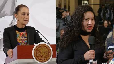 Claudia Sheinbaum evitó responder sobre las denuncias en su contra y terminó confrontando a una periodista durante la conferencia.