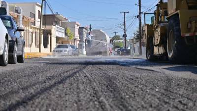 Entre las acciones realizadas durante la semana se encuentran trabajos de pavimentación y recarpeteo en distintos puntos de Monclova.