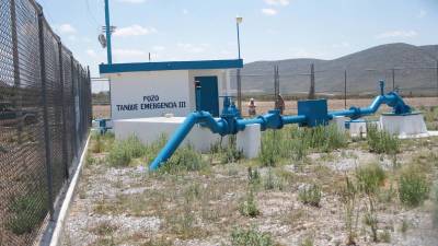 Aguas de Saltillo se mantiene trabajando para garantizar el abasto de agua a los saltillenses.